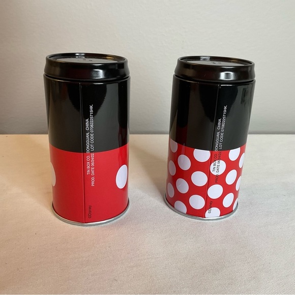 Disney Mickey & Minnie Salt and Pepper Tins - Picture 3 of 3